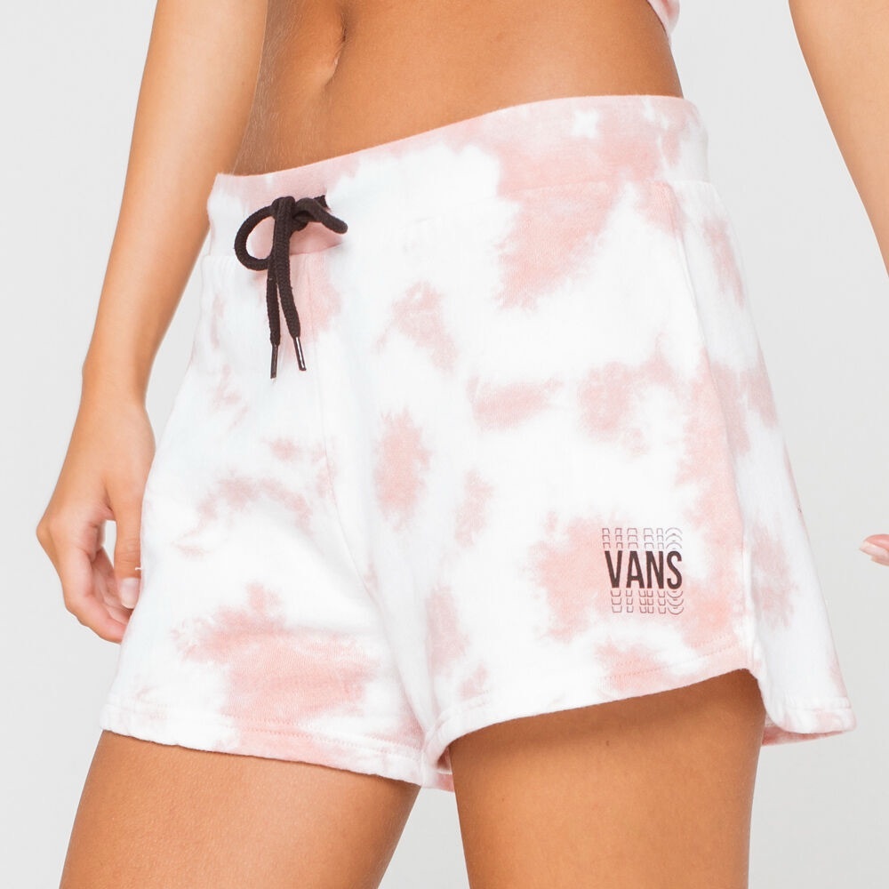 Vans Pink Tie Dye Shorts